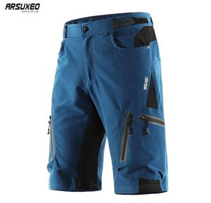 ARSUXEO Men039s Outdoor Sports Cycling Shorts MTB Downhill Trousers Mountain Bike Bicycle Shorts Water Ristant Loose Fit 12024187284