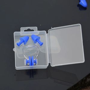 Mushroom Silica Gel Ear Plugs with Nose Clip Tapered Travel Sleep Supplies Noise Prevention Swimming Waterproof Earplugs