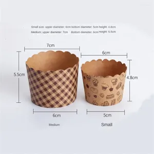 Bakning mögel muffinsfoder hög temperatur baksida belagd papper rund fest dekoration verktyg cupcake cups cake mögel mögel