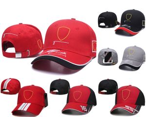 2023 F1 Racing maschile maschile berretto da baseball marchio sportivo all'aperto ricamo da baseball berretti di baseball cappello da sole 1 cappello da sole f1 cappello logo per auto
