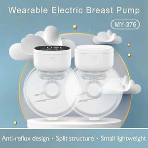 Breastpumps Wearable breast pump for mother and baby products milk milking machine fully automatic Q0528