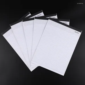5Pcs A4 Conference Tearable Memo Pad Lined Pages Diary Notepad Meeting Notebook Draft Writing Sheet Paper Office School Supplies