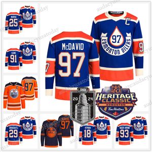 97 Connor McDavid 2024 Stanley Cup Jersey Ryan Nugent-Hopkins Evander Kane Leon Draisaitl Darnell Nurse Hyman Mattias Ekholm Stuart Skinner Wayne Gretzky