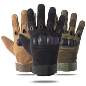 Rękawiczki taktyczne na zewnątrz mężczyźni ochronne miotki armii Antiskid Woutness Fitness Wojsko dla kobiet 211124 300a