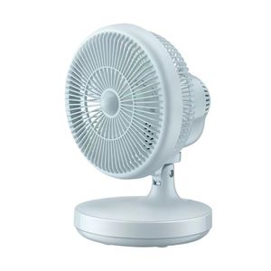 Changhong Electric Fan Mini Bed Office Shake Head Table Fan Housion Bedhead Light Sound Desktop Electric Fan Blue