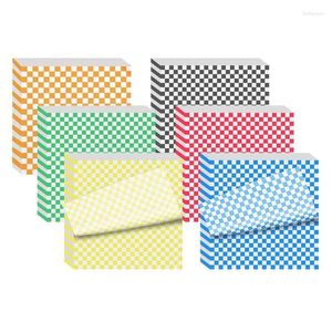 Placas 240pcs de papel fisicado de papel encerado embrulha camas de cesta de pão embalagem de sanduíche