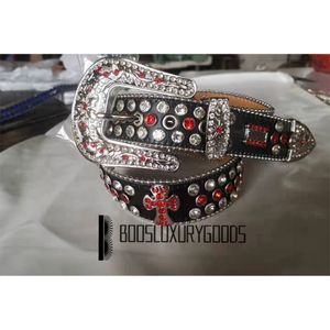 2022 Designer Belt Bb Simon Belts for Men Women Shiny diamond belt black red bb belts 274x