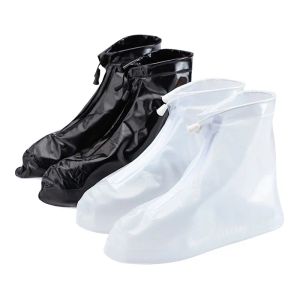 Wodoodporna pokrycie obuwia PVC Unisex Buty Ochraniacze Buty deszczowe dla zewnętrznego deszczowego wielokrotnego użytku wysokiej jakości pokrywę buta bez poślizgu