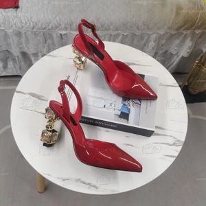 2024 Designer classici tacchi alti argento in argento in oro rosso rosso tacchi a forma di cavo scarpe da barca per le scarpe da ballo di spina per matrimoni 11 cm
