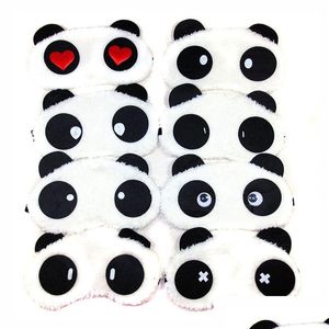 Party Favor Cartoon Panda Eye Mask P Sleep Outdoor Travel Portable 10 Colors Drop Delivery Home Garden Festive Supplies Event Dhmhd