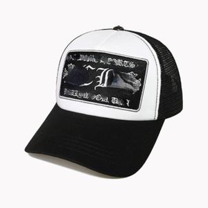 Męskie czapki na płótnie Projektanci czapki ciężarówki czapki mody litery baseball Hats Men Casquette 273b