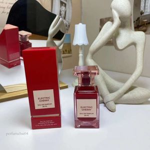 여성 전기 체리 향수 EDP Eau de Parfum Spray 50ml 1.7 fl.oz Lady Parfums 오래 지속되는 향기 브랜드 클론 디자이너 Cologne EFA5