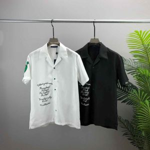 2021SS春と夏の新しい高級コットンプリント短袖ラウンドネックパネルTシャツサイズM-L-XL-XXL-XXXLカラーブラックホワイト96 269p