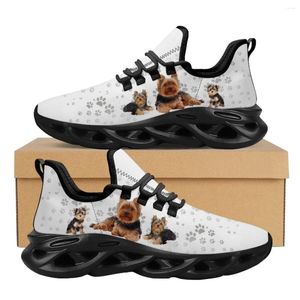 Sapatos casuais Puppy Padrão de cachorro Classic Soft Running for Woman Men Men Non Slip Sneakers Zapatos Para Mujeres