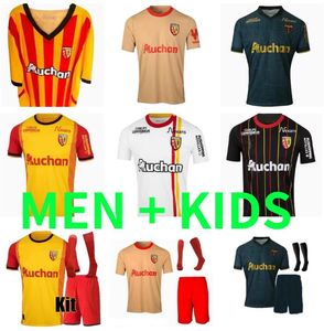 23 24 25 Maillot RC Lens Soccer Jerseys 2024 2025 Kakuta Ganago Sotoca Fofana Gradit Fortes Banza Frankowski Football Shirts Men Kids Kits Equipment Size S-XXXL XXXXL