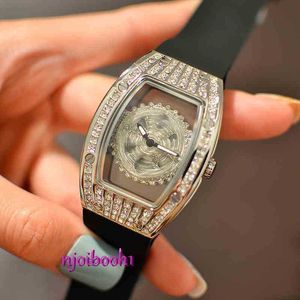 Handledsur RM Designer Watch High Quality Luxury Watch Wine Barrel Shaped Titanium Case Sapphire Mirror B469
