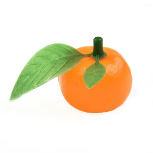 Party Decoration 10pcs Artificial Lifelike Simulation Orange Decorative Fake Fruit Home Decor Foam Fruits And Vegetables Berrie