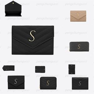 Portfele projektantów Klasyczne wysokiej jakości kobiety torby na karty kredytowe Modne modne style i kolory dostępne hurtowe krótkie WA 225i