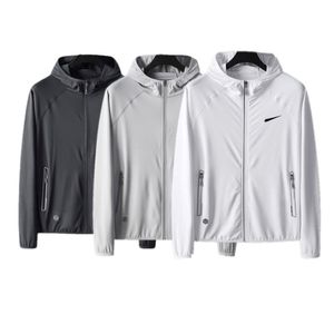 mens jacket breathable thin Designer coat Windbreaker Zipper hoodie Sports clothes Fashion Versatile Casual Sportswear Jackets Unisex b 2990