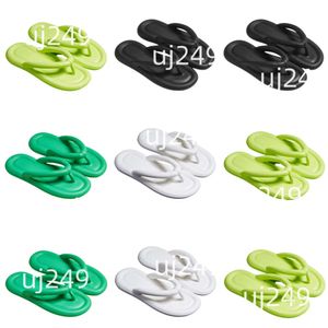 Summer new product slippers designer for women shoes White Black Green comfortable Flip flop slipper sandals fashion-027 womens flat slides GAI outdoor shoes XJ