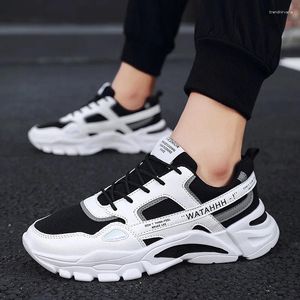 Casual Shoes Mens Sneakers Black Sport Men Brand Breathable Fashion Lace-up