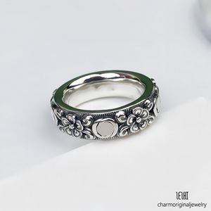 GG Кольцо кольца Anillos кольца Дизайнерский кольцо винт мужские кольца для женщины роскошный классический любовник для любовного обручального кольца Алмазное кольцо золото серебро никогда не исчезает не аллергический 4 мм 5 мм 6 мм