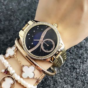 Moda M Crystal Design Marka zegarek zegarek kwarcowy M74 258O w stylu dziewczynki