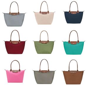 Designer Handtasche Französische Tasche 70. Jubiläum Handtasche Einkaufstasche Einzelschulter -Knödel -Tasche Unterarm Nylon Beutel Klapptasche