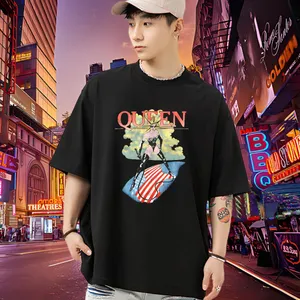 Tasarımcı Moda Tişörtleri Erkekler için Özel Çizgi Karikatür Erkekler Tops Tees High Street Hip Hop Pamuk Nefes Alabilir UNISEX TEE SESLİ