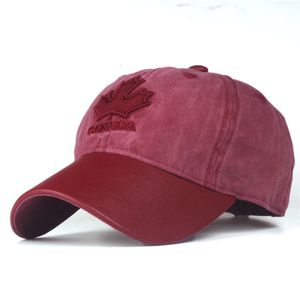 Moda feminina boné de beisebol puro color Canada bordado letra snapback hat for Men cap bon taps unissex Casquette gorras 251j