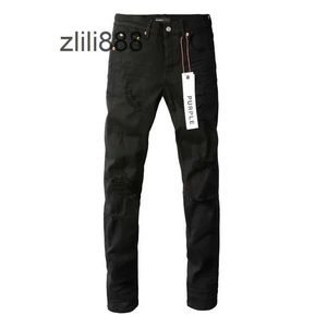 Purple Jeans American High Street Black Ericked 9022 2024 Ny modetrend av hög kvalitet jeans