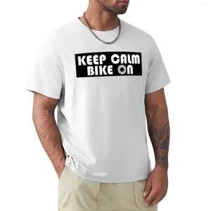 Herren-Tanktops halten ruhige Fahrradfahrradfahren Fahrradfahren Hobby T-Shirt Anime Kleidung Hippie Grafiken Große und hohe T-Shirts für Männer