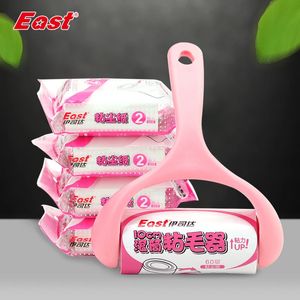 East Sticky Lint Roller Brush Dust10cm接着テープの汚れ綿毛リムーバー