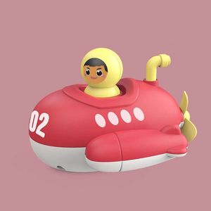 Baby Bath Submarine Wind Up Toy Clockwork Ship Boat Kids Water Swimming Pool Beach Game Toddler Boy Toys Children Gift L2405