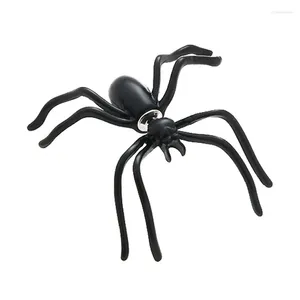 Kolczyki stadnorskie 1 para punk gotycka czarna kirsite pająk dla mężczyzn kobiety unisex rock biżuteria ceny hurtowe