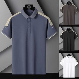 Men's Polos Summer Business Casual polo shirts men 2024 new fashion breathable Luxury Short Sleeve Polos Men High Quality Tops Men Clothing z240529