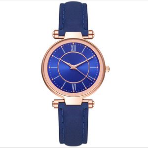 McyKcy Brand Leisure Fashion Style Womens Watch Good Selling Analog Blue Dial Quartz Ladies Watches Wristwatch 284t