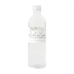 Party Supplies Custom Hydration For The Celebration Greenery Wedding Water Bottle Label Baby Shower Birthday Christening Baptisn