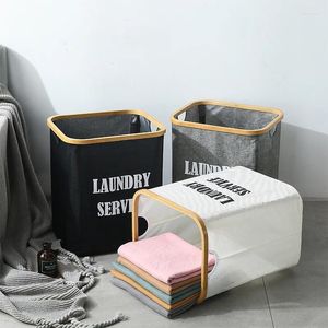 Bolsas de armazenamento cesto quadrado cesta de cesta de lavanderia barril
