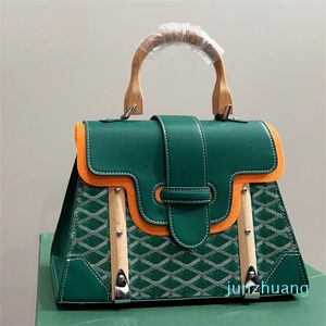 Дизайнер -роскошные сумочки для роскошных сумочек дизайнерские плечи седло Новое Сайгон Мужские кожаные сумки с мешками поперечного кула