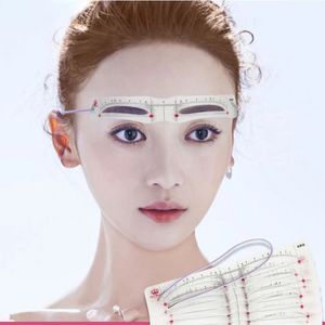 12 Styles/set Eyebrow Stencil Set Reusable DIY Eye Brow Drawing Guide Styling Shaping Grooming Template Card Easy Makeup