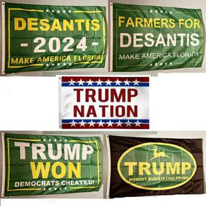 Kampagne ft 3*5 Custom Trump Banner Flag 2024 Rücken Sie für Präsidentschaftswahlen zurück