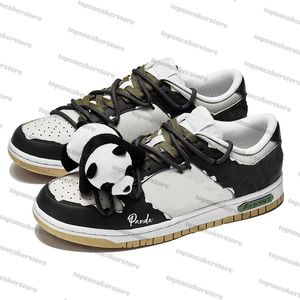 Scarpe da design per uomini Sneaker di magazzini locali Stock in USA Bianco bianco Panda nero Low da uomo Allenatori di scarpe da corsa in pelle in Team Orange Green Triple Pink bianco