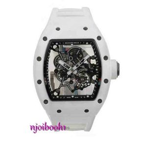 Orologio da polso RM Designer Watch di alta qualità orologio di lusso a forma di titanio Custodia Sapphire Mirror RXFL