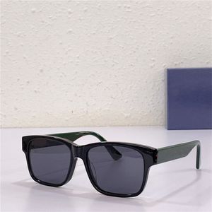 Ny modedesign solglasögon 0340SA Classic Square Frame Utsökt utförande Populärt och enkel stil mångsidig utomhus UV400 Protec 204C