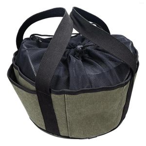Storage Bags Bag Accessories Cookware Tableware Grill Barbecue Pouch Case For Picnic Hiking Outdoor Camping