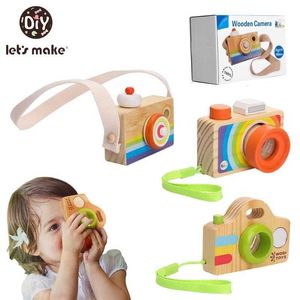 Oyuncak kameralar film ahşap slr kamera oyuncakları sevimli renkli nordic asılı oyuncak montessori oyuncak oda dekoru mobilyası Makaleler Diy sunuyor bebek hediyesi wx5.28