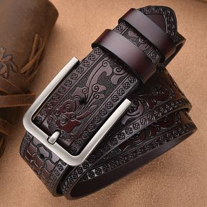 New Famous pin buckle Belts High Quality Luxury Belt For Men And Women Genuine Leather Belt for gift 2100