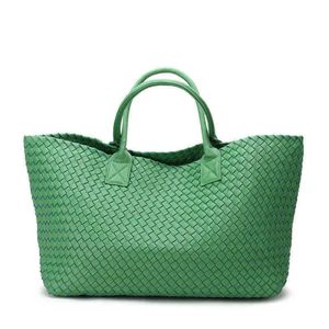 2019 Brand Design Woven Handbags For Women Bales Fashion Tide Weave Hand Shoulder Lady Large-capacity Purse Shopping Basket Bag G220422 300Y