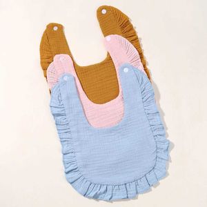 Bibs Burp Bezleri Yenidoğan Bibs Bebek Burp Bezleri Bebek Eşyaları Besleme Srool Bandana Tükürük Havlu Toddler Durum Düz Renkli Bib Bebek Aksesuarları Q0528